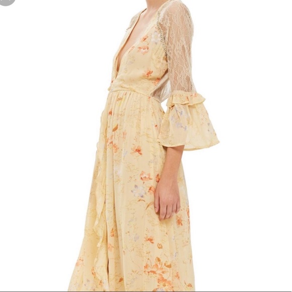 Topshop lace meadow midi dress - Picture 4 of 6